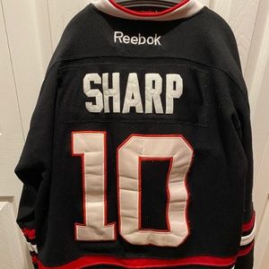 Chicago Blackhawks Jersey Sharp 10